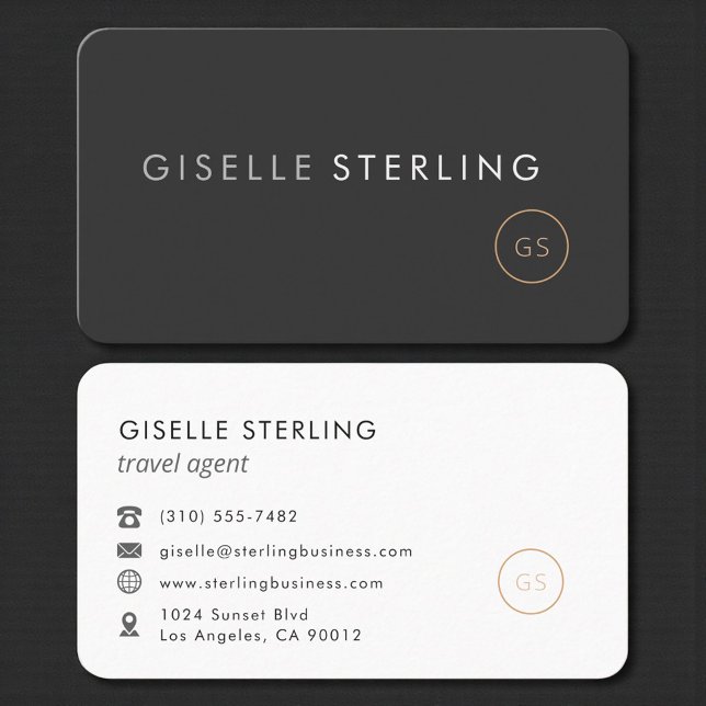 Tarjeta De Visita Profesional Agente de Viajes (Subido por el creador)