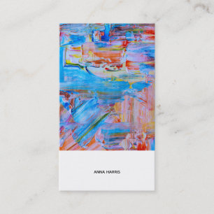 Tarjeta De Visita Profesional artístico moderno