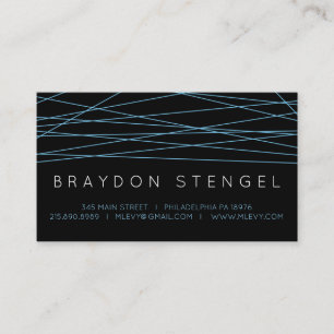 Tarjeta de visita profesional BLUE LINES