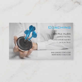 Tarjeta de visita profesional, camping