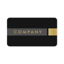 Tarjeta de visita profesional cepillada intrépida