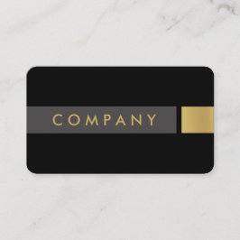 Tarjeta de visita profesional cepillada intrépida