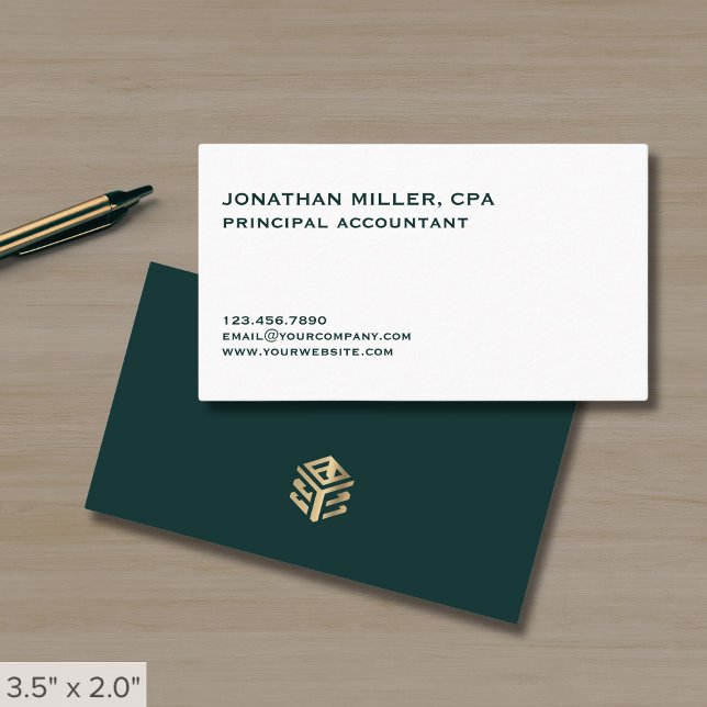 Tarjeta De Visita Profesional clásico (Subido por el creador)