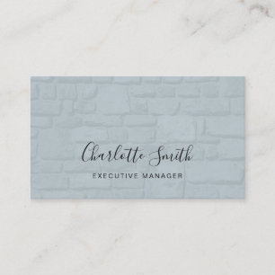 Tarjeta De Visita Profesional Clásico minimalista