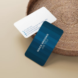 Tarjeta De Visita Profesional Corporativo Simple Elegante