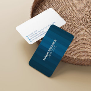 Tarjeta De Visita Profesional Corporativo Simple Elegante