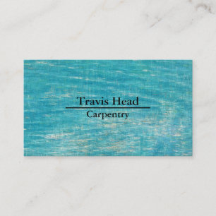 Tarjeta De Visita Profesional Crear su propio carpintero de madera