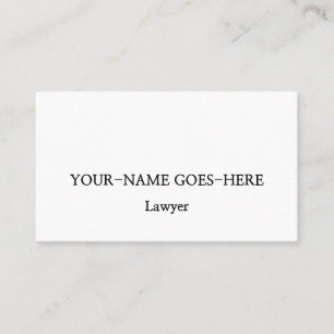 Tarjeta de visita profesional Dapper