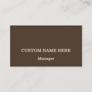 Tarjeta de visita profesional Dapper