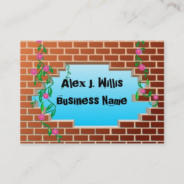 Tarjeta De Visita Profesional de Business Office (Anverso)