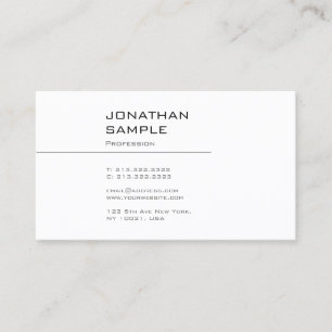 Tarjeta De Visita Profesional de diseño gráfico simple creativo plan