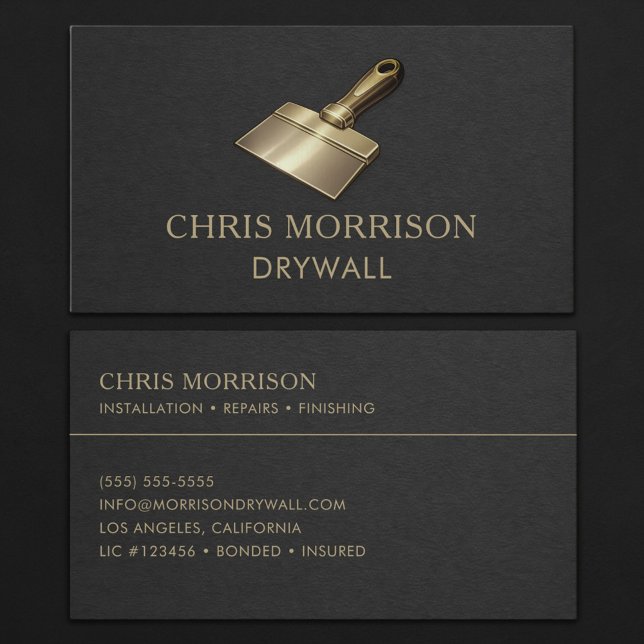 Tarjeta De Visita Profesional de drywall (Subido por el creador)
