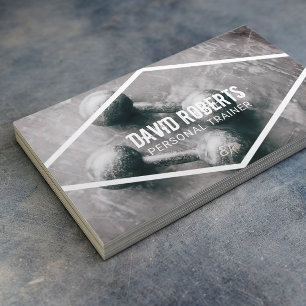 Tarjeta De Visita Profesional de entrenamiento personal de Fitness T