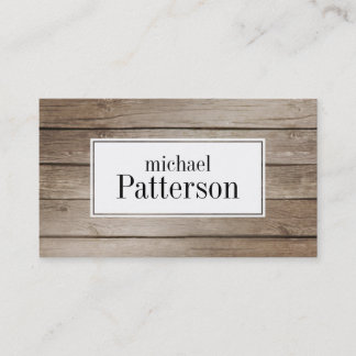 Tarjeta de visita profesional de la mirada de