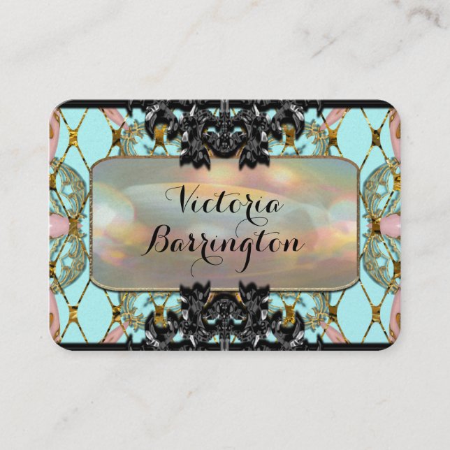 Tarjeta De Visita Profesional de la perla de Villamore (Anverso)