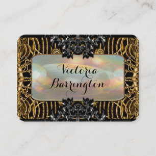 Tarjeta De Visita Profesional de la perla del escape de Suttons