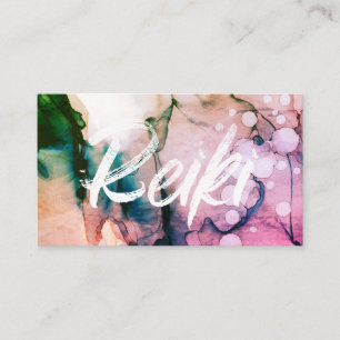 Tarjeta De Visita *~* Profesional de medicina curativa de Reiki Maes