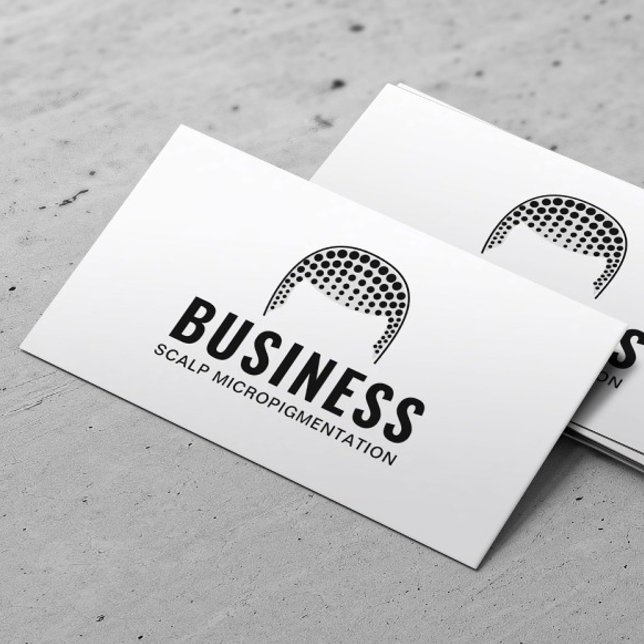 Tarjeta De Visita Profesional de Micropigmentación de Escala de Hair (Subido por el creador)