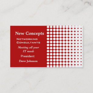 Tarjeta De Visita Profesional de puntos