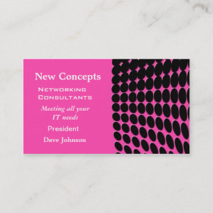 Tarjeta De Visita Profesional de puntos