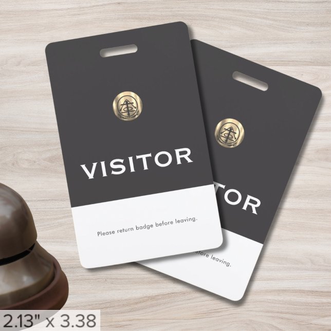 Tarjeta de visita profesional de sello de oro (Subido por el creador)