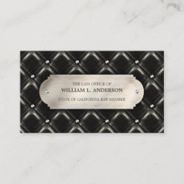 Tarjeta De Visita Profesional del abogado de la asesoría jurídica
