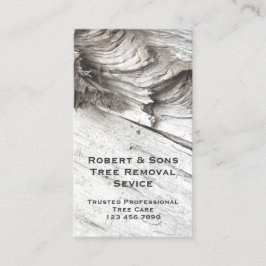 Tarjeta De Visita Profesional del árbol ruso moderno gris | Añadir c