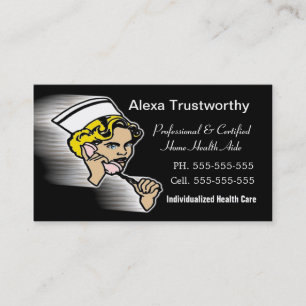 Tarjeta De Visita Profesional del cuidador