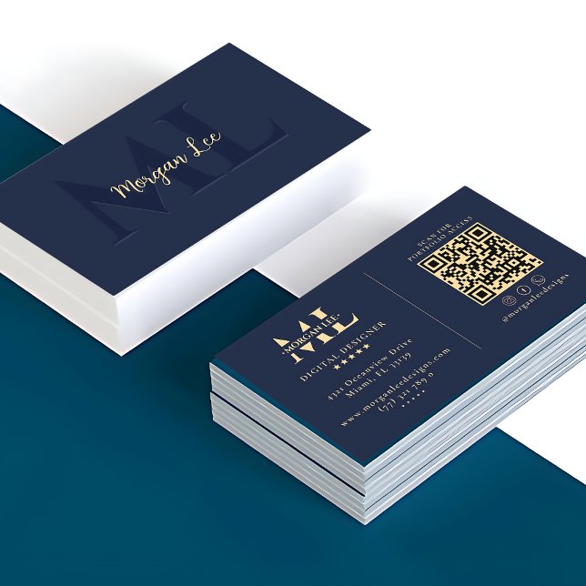 Tarjeta De Visita Profesional Dental Moderno Personalizable (Modern Dental Professional)