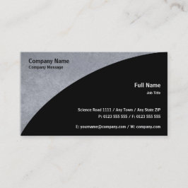 Tarjeta De Visita Profesional elegante