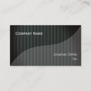 Tarjeta de visita profesional elegante con clase