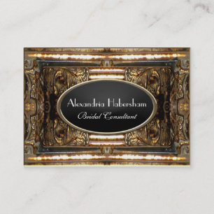 Tarjeta de visita profesional elegante de