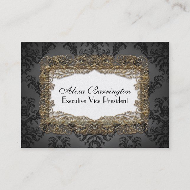 Tarjeta De Visita Profesional elegante de Debusschère (Anverso)