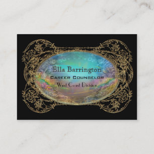 Tarjeta De Visita Profesional elegante de Jenuplaythe Royale