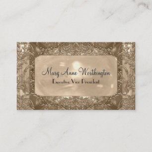Tarjeta De Visita Profesional elegante de la perla de Janyet