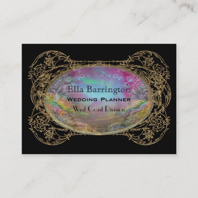 Tarjeta De Visita Profesional elegante de Royale de la tolerancia de (Anverso)