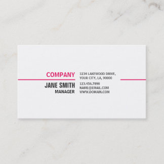 Tarjeta De Visita Profesional elegante del Cosmetologist del artista