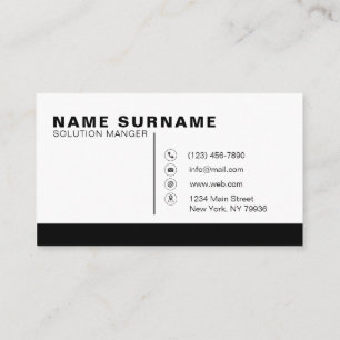 Tarjeta De Visita profesional elegante del logotipo del personalizad