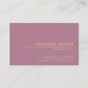Tarjeta De Visita Profesional Elegante Estilo Silk Acabado Moderno L
