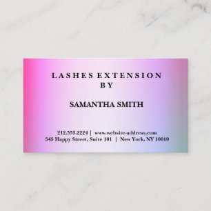 Tarjeta De Visita Profesional elegante moderno de la extensión de