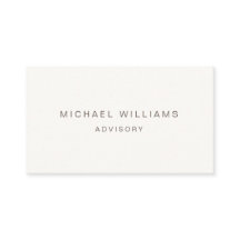 PROFESIONAL ELEGANTE MODERNO MINIMALISTA CREMA