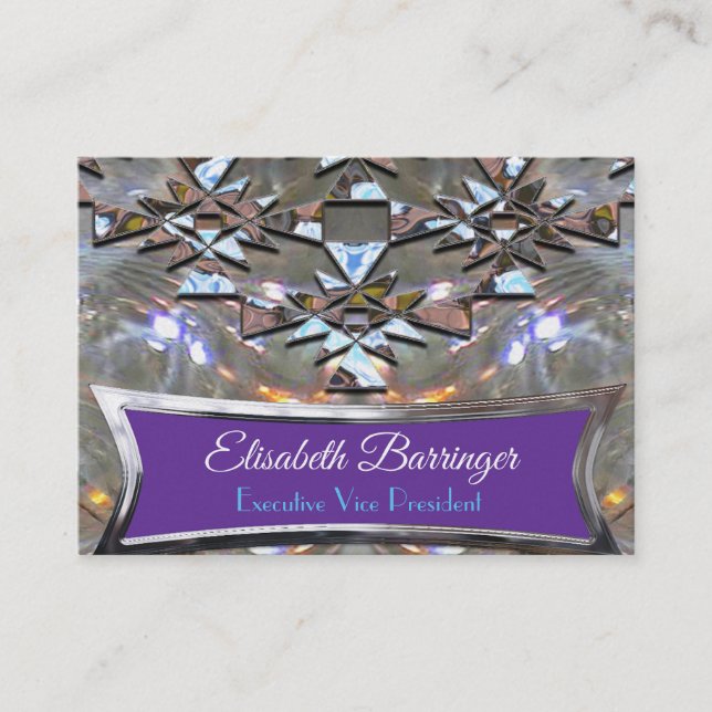 Tarjeta De Visita Profesional elegante único fresco de Mochino (Anverso)