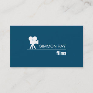 Tarjeta De Visita Profesional Film Maker, Director Business Card
