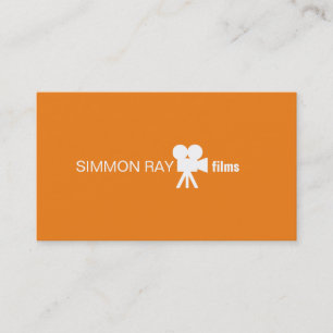 Tarjeta De Visita Profesional Film Maker, Director Business Card