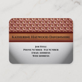 Tarjeta de visita profesional Gadzen Benet