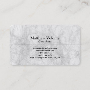Tarjeta De Visita Profesional Gris De Estilo Moderno