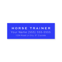 Tarjeta de visita profesional Horse Royal