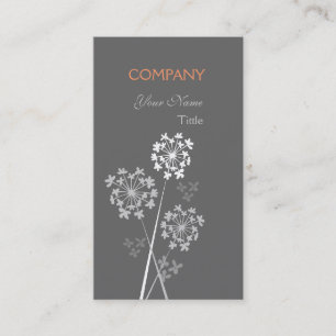 Tarjeta De Visita Profesional ideal de lujo elegante floral moderno