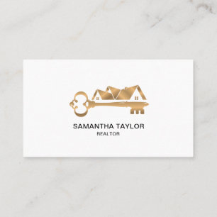 Tarjeta De Visita Profesional inmobiliario Añadir foto y logo Busin