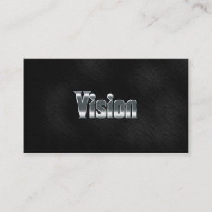 Tarjeta de visita profesional inspiradora Vision